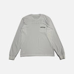 Load image into Gallery viewer, Chrome Hearts Scroll Rear Spread long sleeve T-shirt in white with scroll graphic across the back