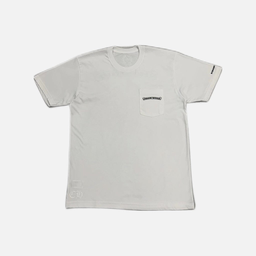 Chrome Hearts Scroll T-shirt in white, view 2