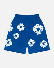 Denim Tears The Cotton Wreath Sweatshorts Royal Blue - view 2