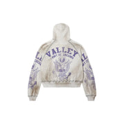 Valley Dreams - Vale Forever Army Zip Up 'Dirt Grey'