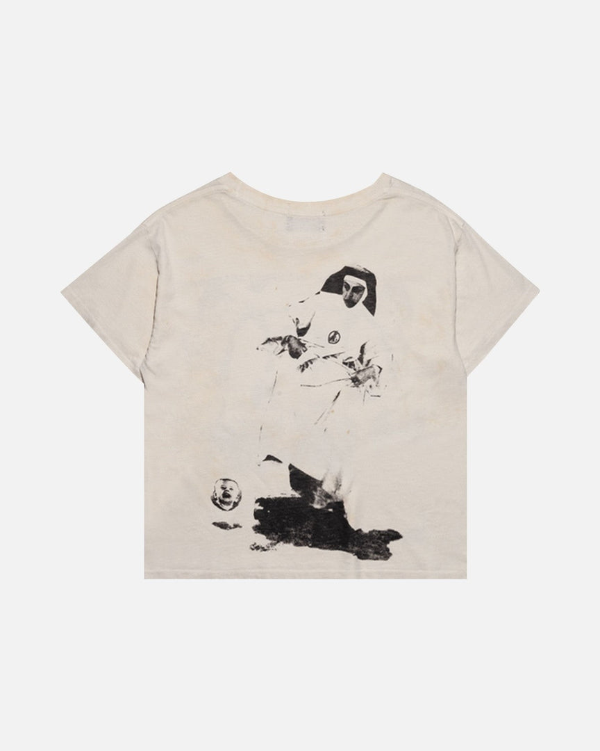 Enfants Riches Déprimés Nun Kicks Baby T-Shirt Dirty White - back