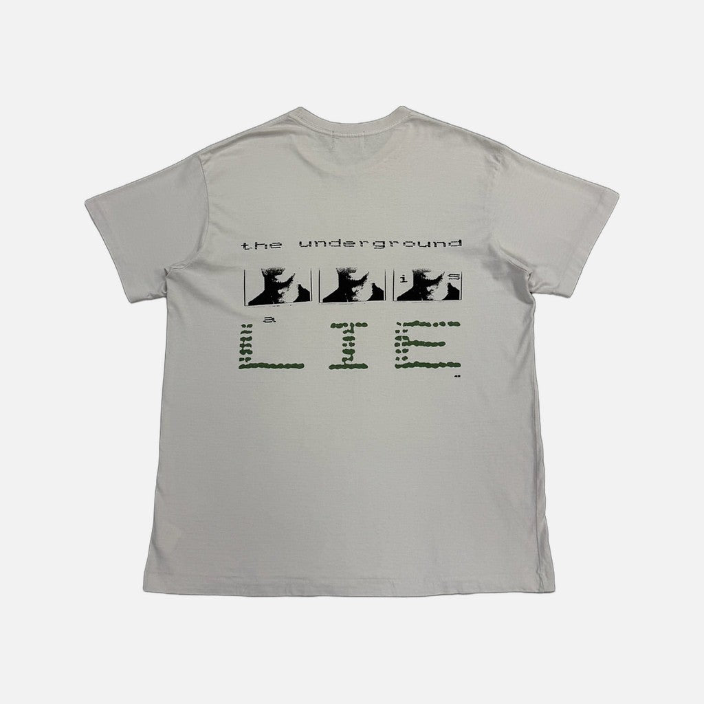 Enfants Riches Déprimés Rich Kids Depressed Xerox Boy t-shirt in white and green, view 2