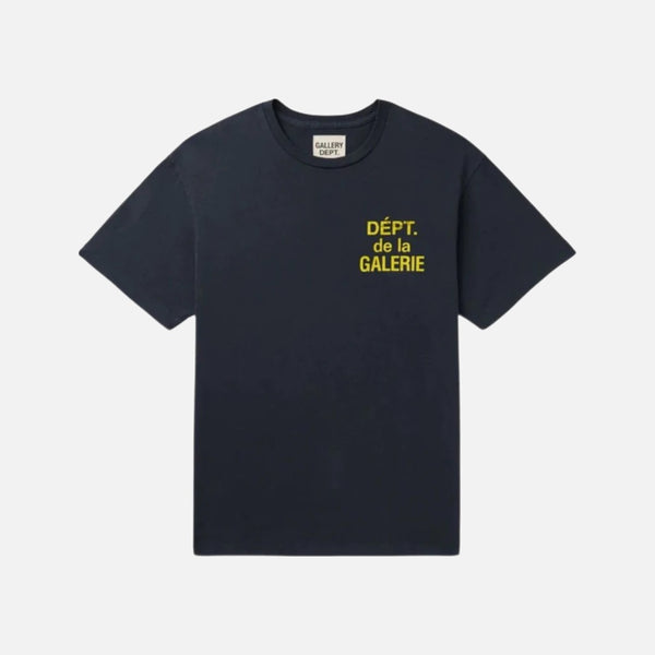 Gallery Dept Souvenir Navy Yellow T-Shirt