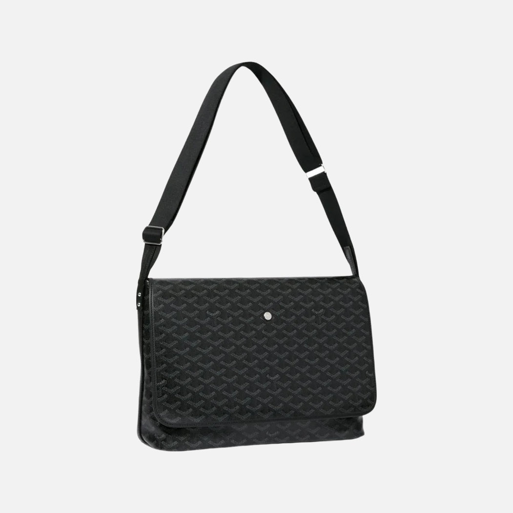 Goyard Capetien MM Messenger Jet Black