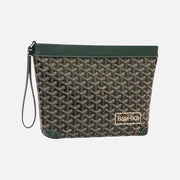 Goyard Conti Pouch Dark Green