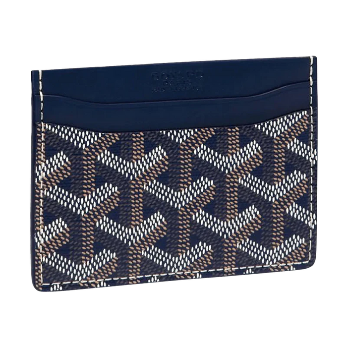 Goyard Saint Sulpice Navy Blue Card Holder