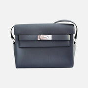 Hermès Gris Misty Togo Kelly Messenger PM Palladium Hardware