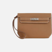 Hermès Kelly Dépêches 25 - Gold Togo Palladium Hardware