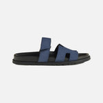 Load image into Gallery viewer, Hermès Chypre Sandal in blue