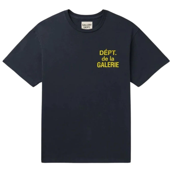 Gallery Dept Souvenir Navy Yellow T-Shirt