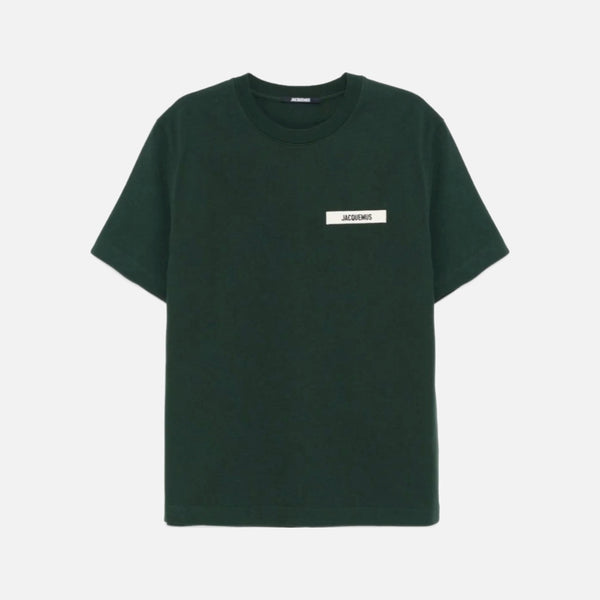 Jacquemus Gros Grain T-Shirt Dark Green