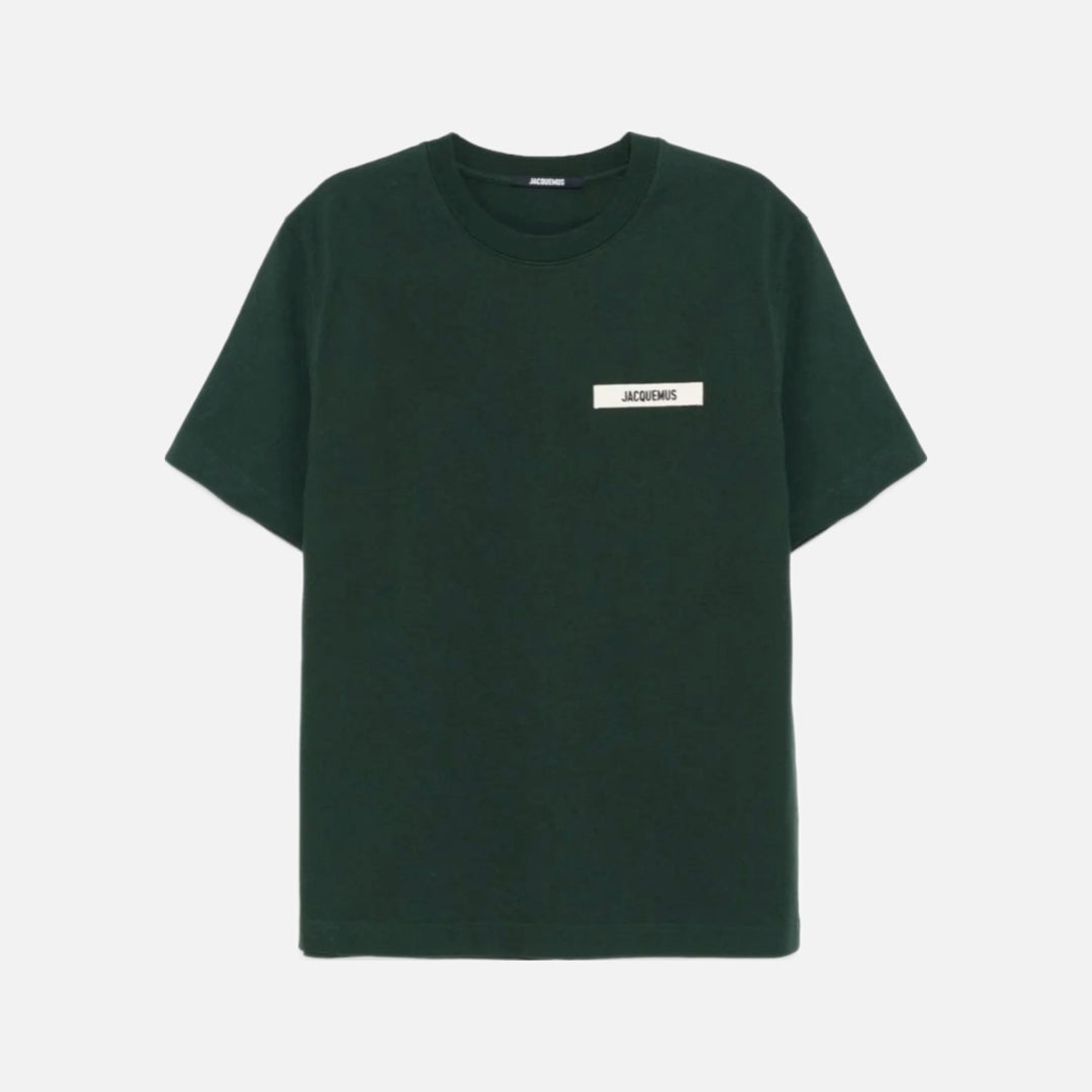 Jacquemus Gros Grain T-Shirt Dark Green