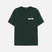 Jacquemus Gros Grain T-Shirt Dark Green
