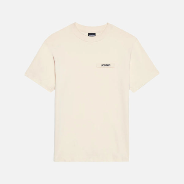 Jacquemus The Gros Grain T-Shirt Beige