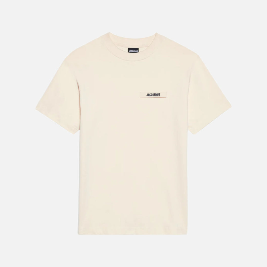 Jacquemus The Gros Grain T-Shirt Beige