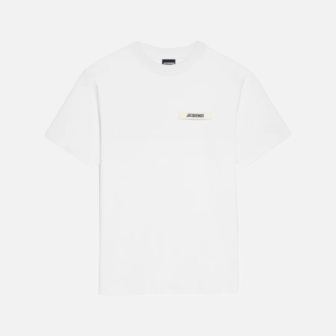 Jacquemus The Gros Grain T-Shirt White