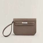 Load image into Gallery viewer, Hermès Kelly Dépêches 25 - Etoupe Togo Palladium Hardware