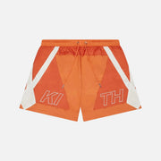 Kith Nylon Turbo Shorts Clementine