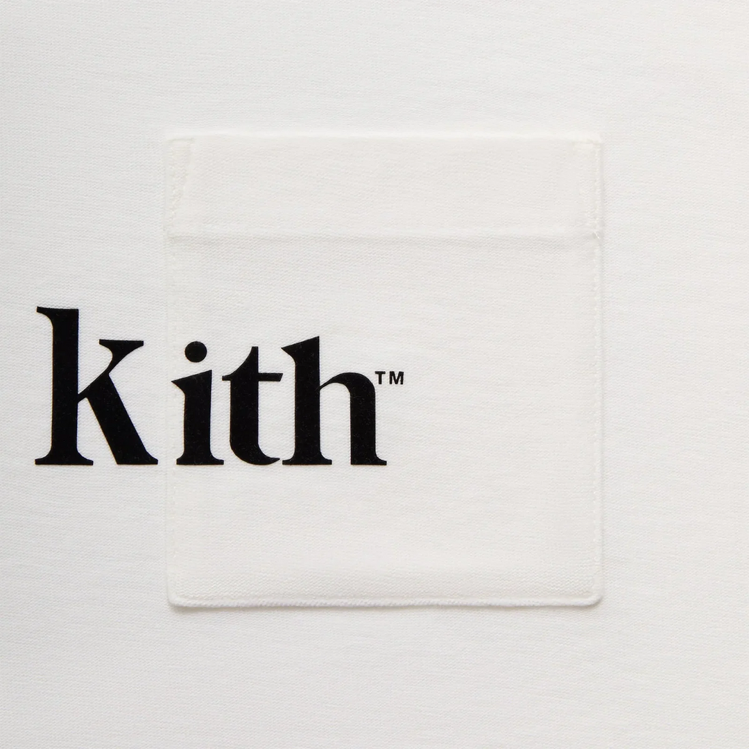 Kith Quinn White Black T-Shirt