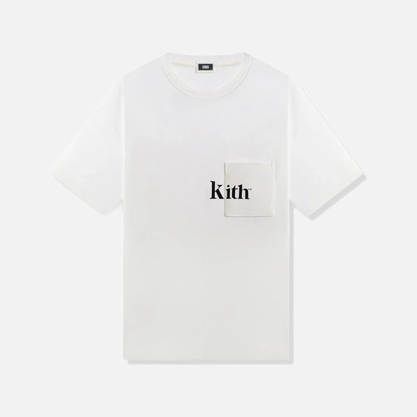 Kith Quinn White Black T-Shirt