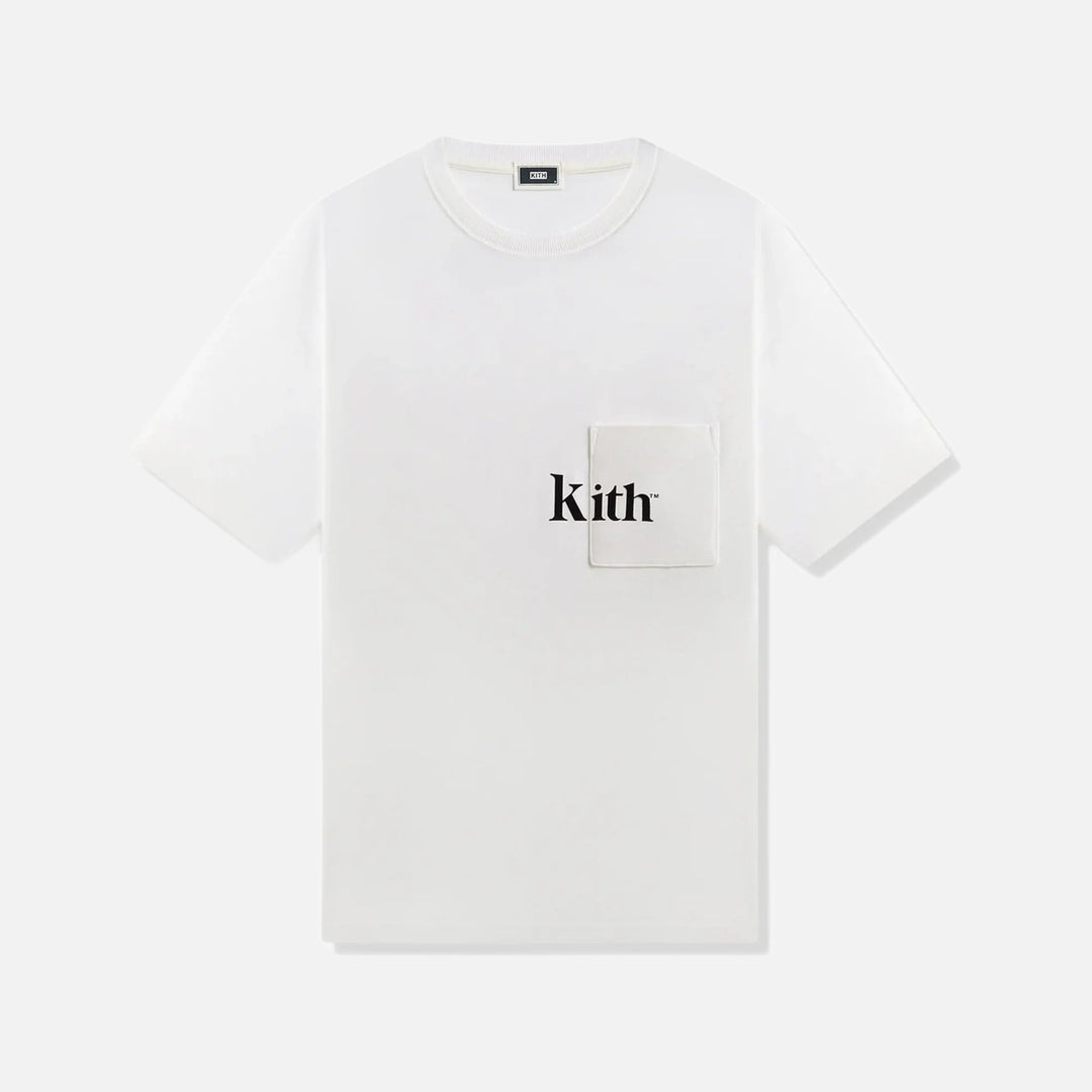Kith Quinn White Black T-Shirt