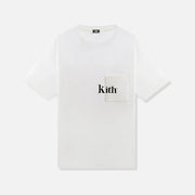 Kith Quinn White Black T-Shirt
