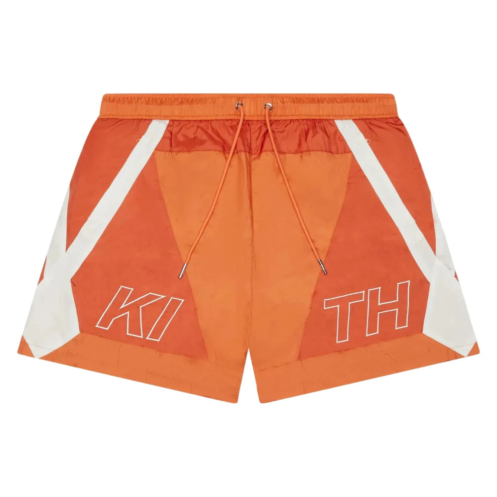 Kith Nylon Turbo Shorts Clementine