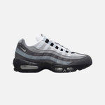 Load image into Gallery viewer, Nike Air Max 95 Jewel sneaker in the Swoosh Grey colourway with wavy side panels