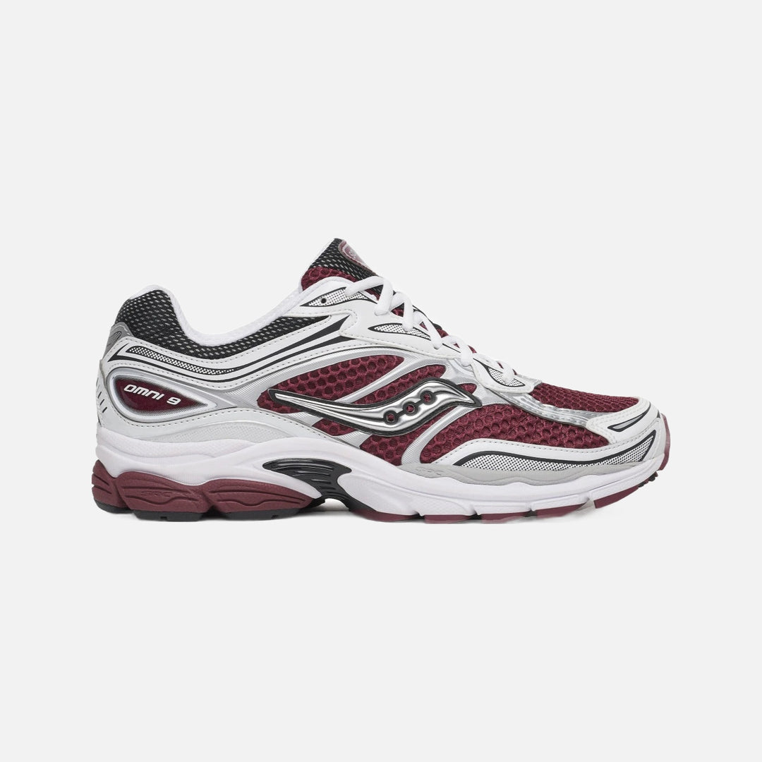 OMNI 9 MAROON WHITE