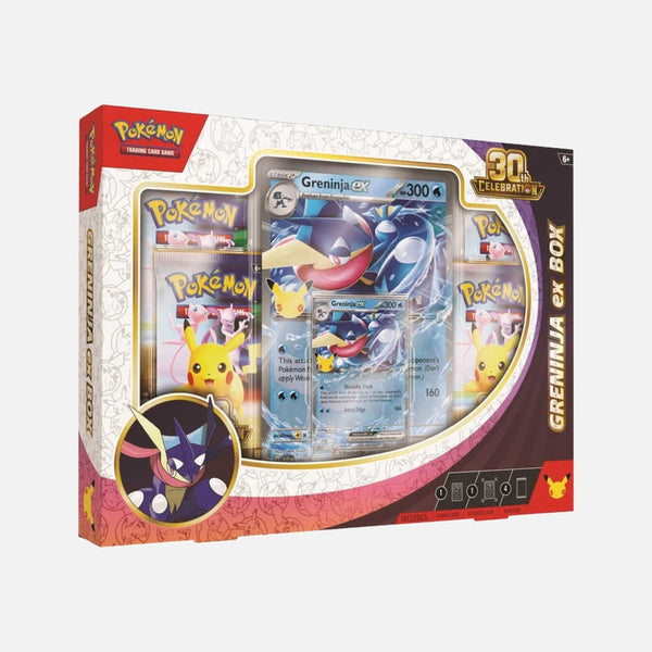 Pokémon TCG: 30th Celebration Greninja Ex Box