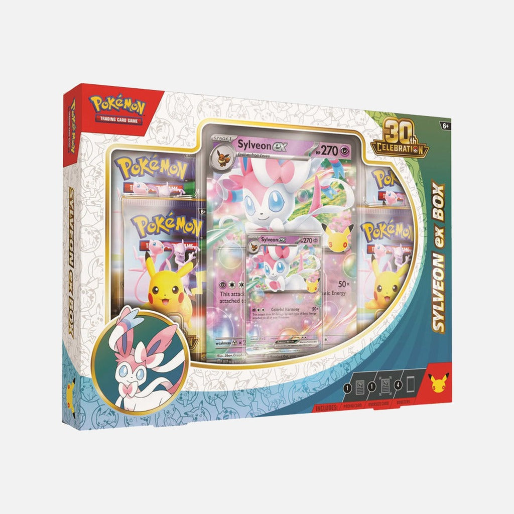 Pokémon TCG 30th Celebration Sylveon ex Box
