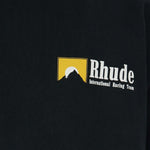 Load image into Gallery viewer, Rhude International Racing Logo T-Shirt in Vintage Black