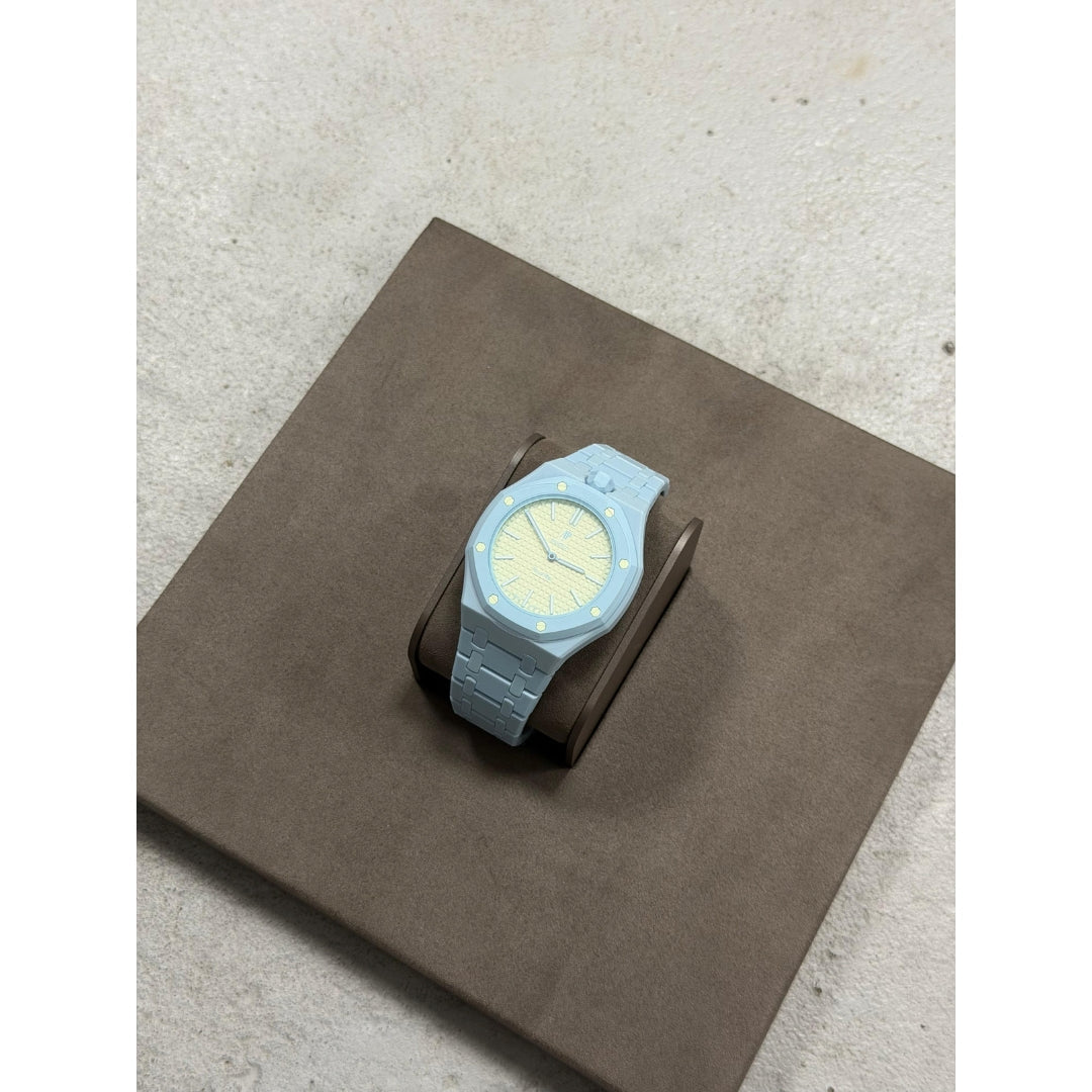 Wrist Strap for Swatch x Audemars Piguet Royal Pop Blaue Acht, photographed