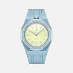 Load image into Gallery viewer, Wrist Strap for Swatch x Audemars Piguet Royal Pop Blaue Acht, Rubber / Baby Blue