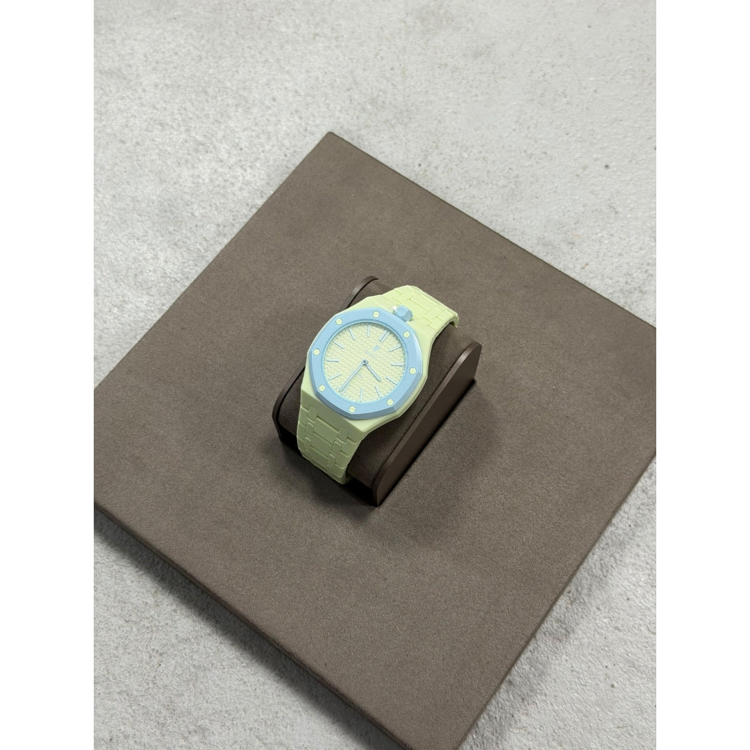 Wrist Strap for Swatch x Audemars Piguet Royal Pop Blaue Acht, photographed