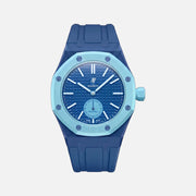 Wrist Strap for Swatch x Audemars Piguet Royal Pop Lan Ba, Rubber / Deep Blue