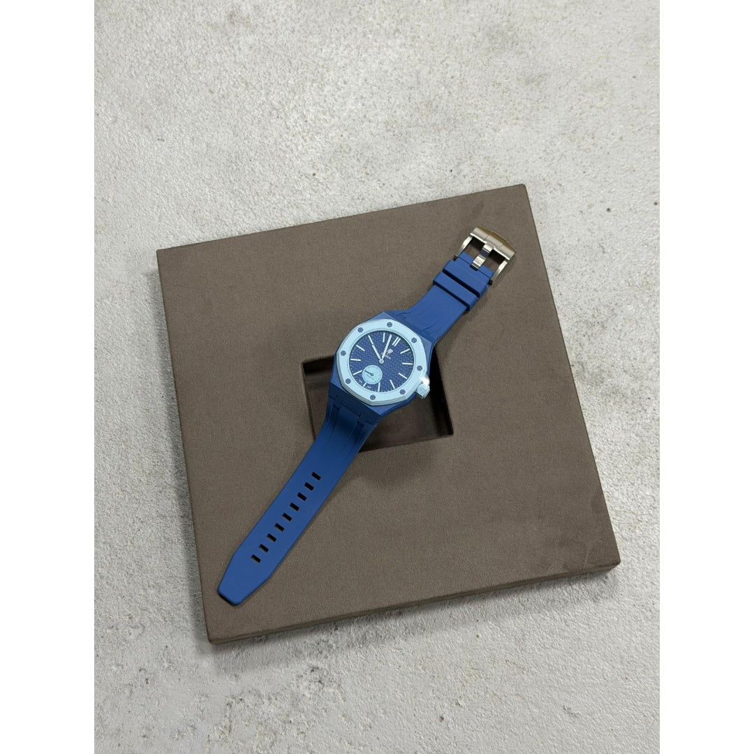 Wrist Strap for Swatch x Audemars Piguet Royal Pop Lan Ba, photographed
