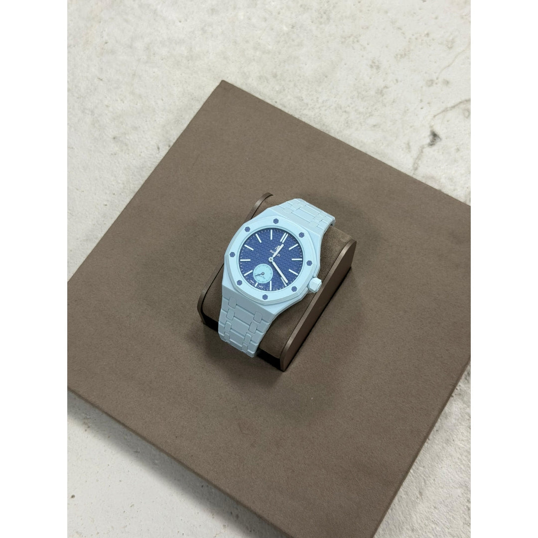 Wrist Strap for Swatch x Audemars Piguet Royal Pop Lan Ba, photographed