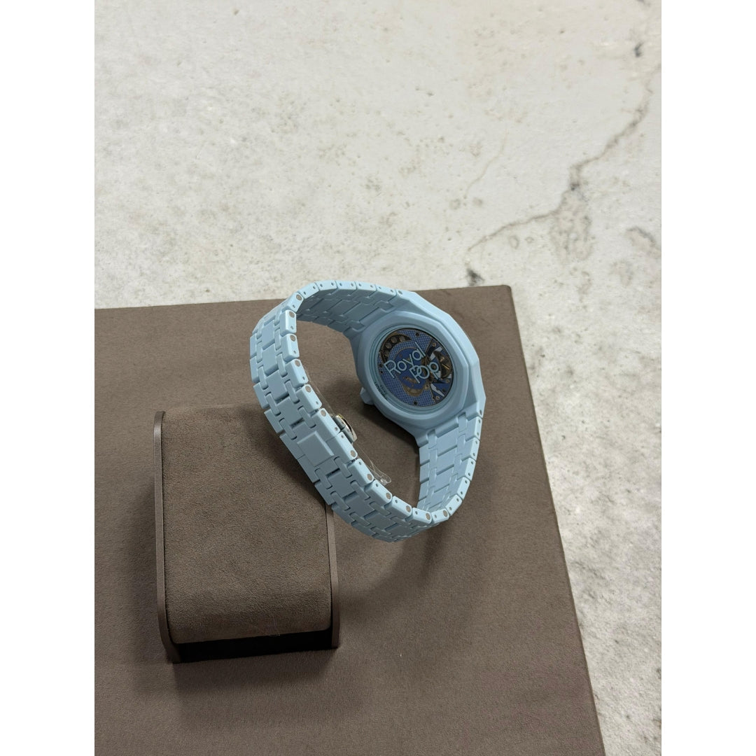 Wrist Strap for Swatch x Audemars Piguet Royal Pop Lan Ba, photographed