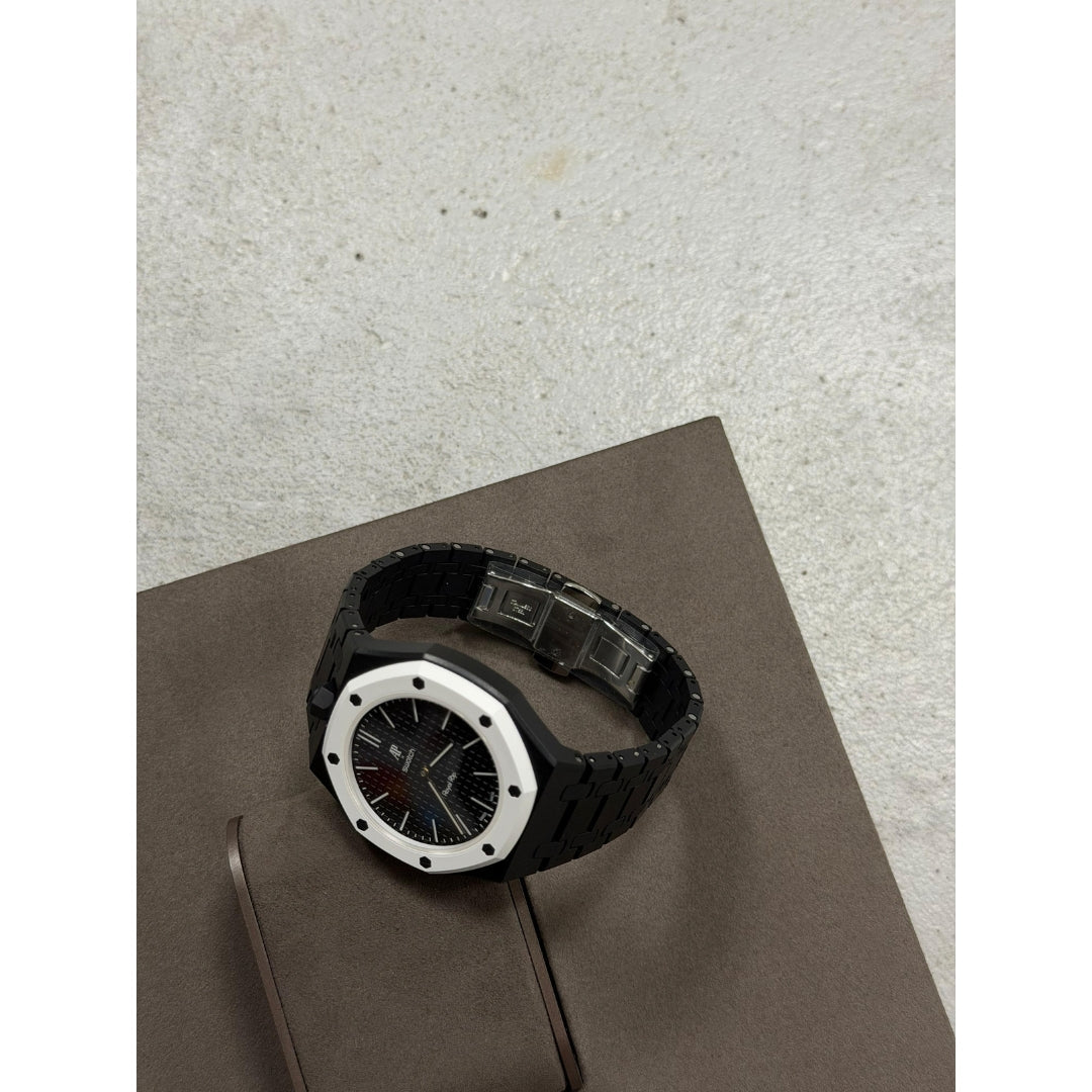 Wrist Strap for Swatch x Audemars Piguet Royal Pop Ocho Negro, photographed