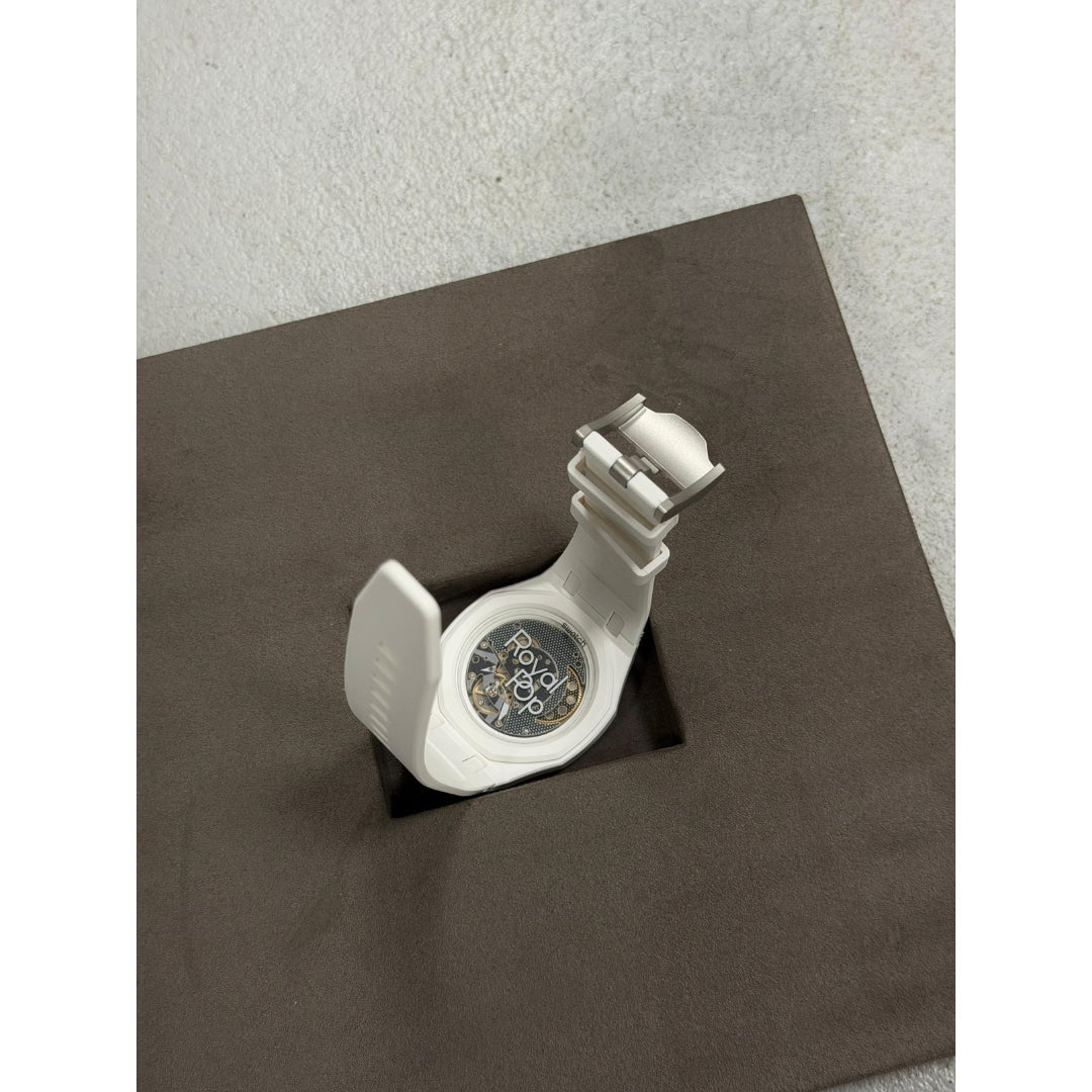 Wrist Strap for Swatch x Audemars Piguet Royal Pop Ocho Negro, photographed