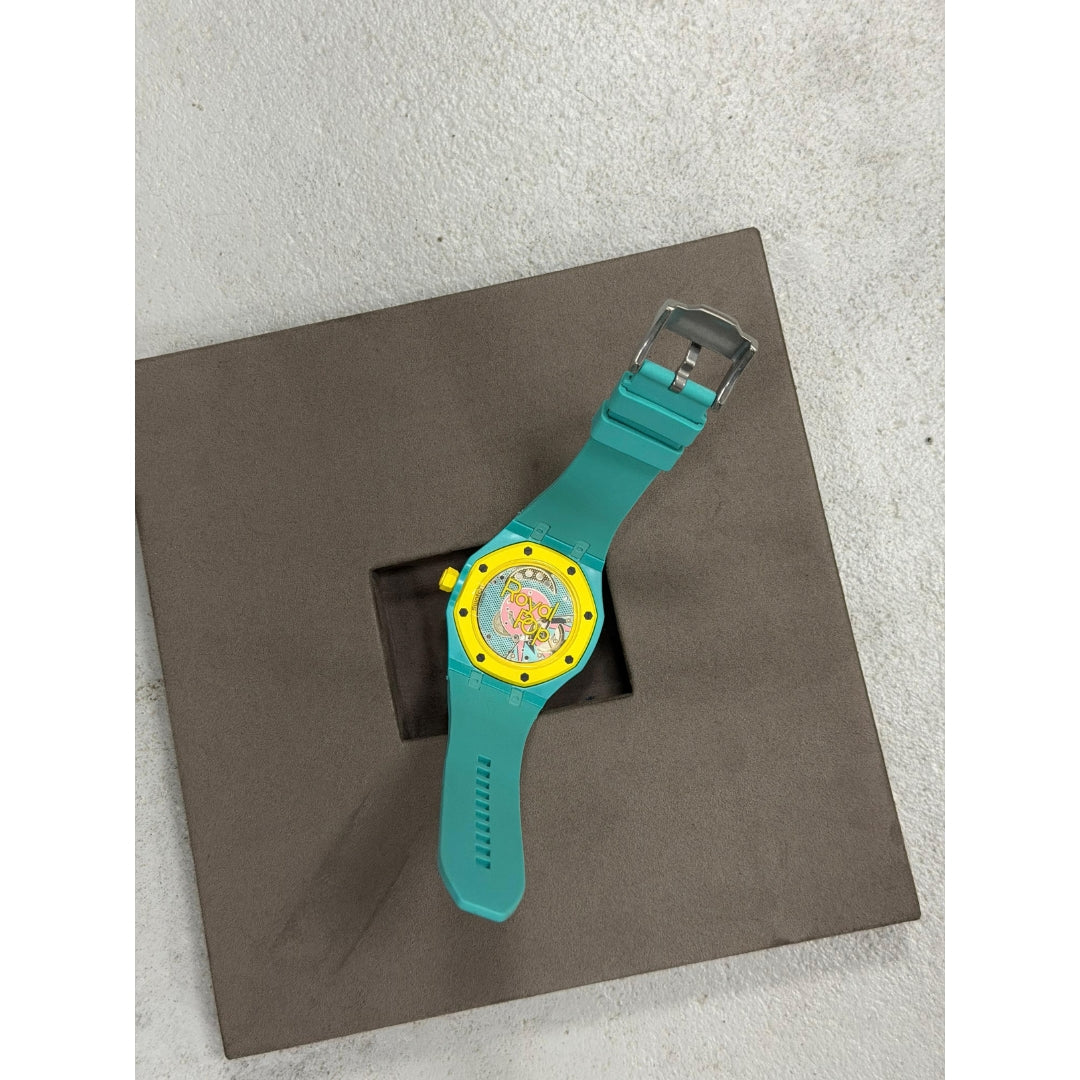 Wrist Strap for Swatch x Audemars Piguet Royal Pop Otg Roz, photographed