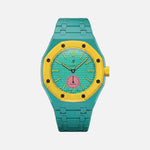 Load image into Gallery viewer, Wrist Strap for Swatch x Audemars Piguet Royal Pop Otg Roz, Bioceramic / Turquoise