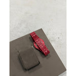 Load image into Gallery viewer, Wrist Strap for Swatch x Audemars Piguet Royal Pop Otto Rosso, photographed