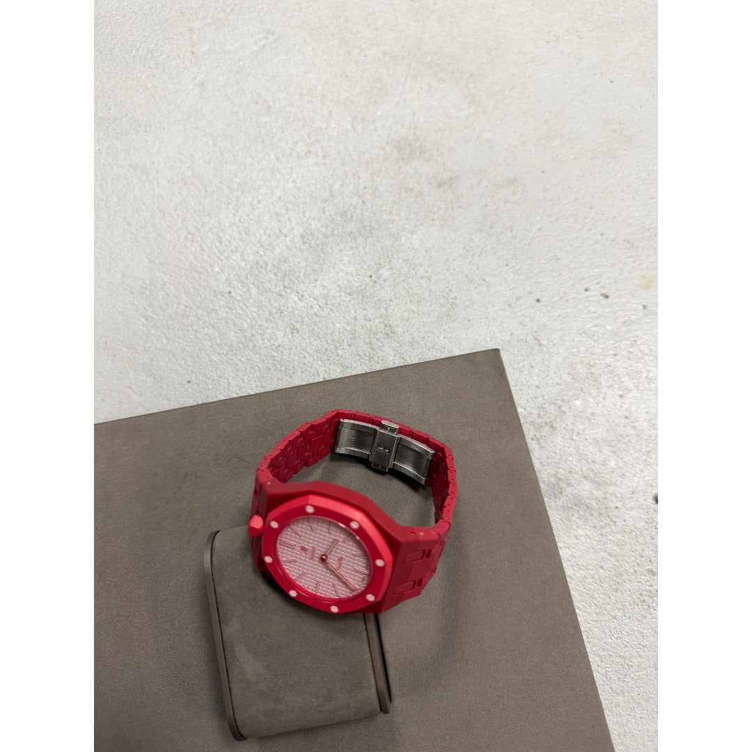 Wrist Strap for Swatch x Audemars Piguet Royal Pop Otto Rosso, photographed