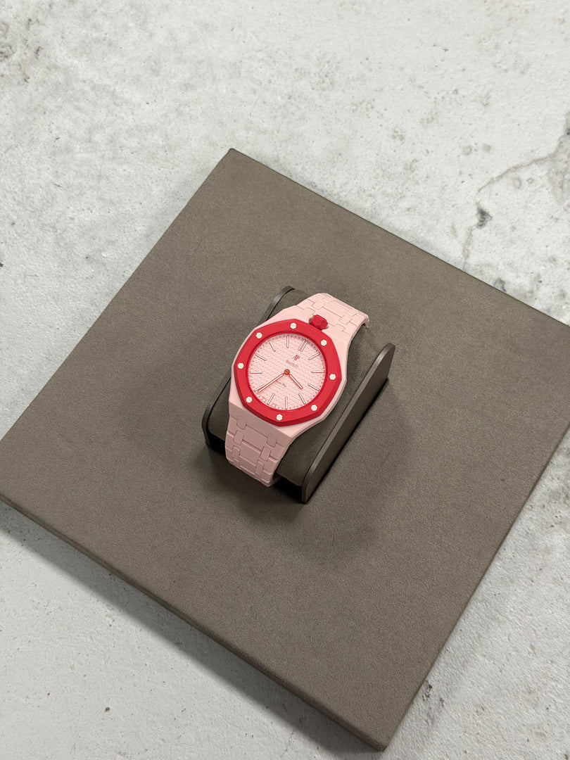 Wrist Strap for Swatch x Audemars Piguet Royal Pop Otto Rosso, photographed