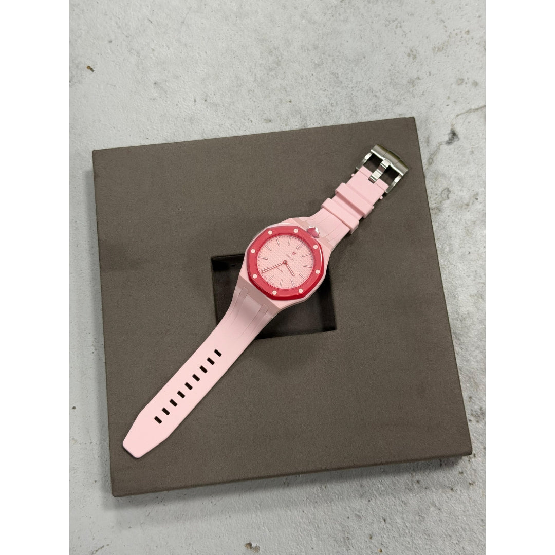 Wrist Strap for Swatch x Audemars Piguet Royal Pop Otto Rosso, photographed