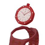 Load image into Gallery viewer, Wrist Strap for Swatch x Audemars Piguet Royal Pop Otto Rosso, photographed