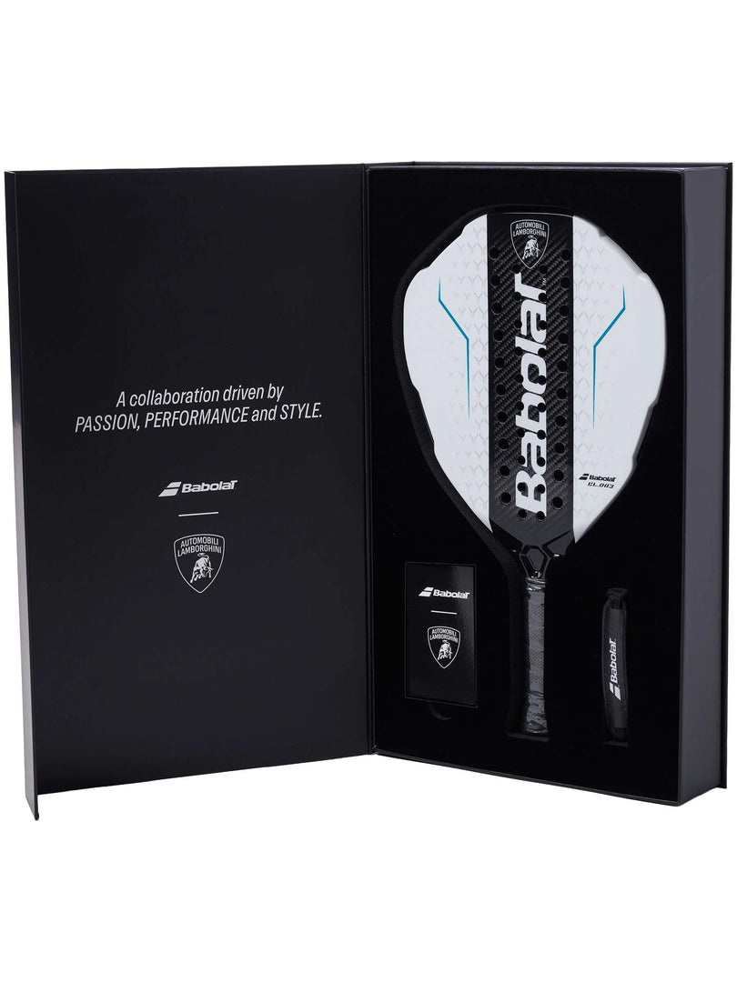 Lamborghini x Babolat Padel Racket Limited Edition BL.003 White