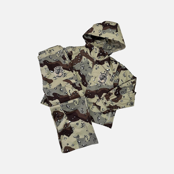 Saint Vanity Nylon Hooded Set “Desert Camo”